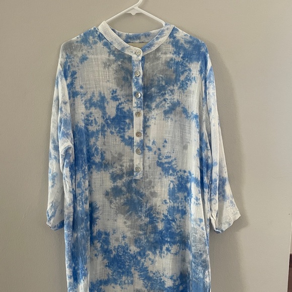 BNWT - Natalie Martin Stella Dress - Tie Dye Gauze - Small - Picture 2 of 4